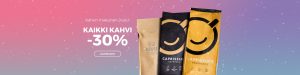 Kaikki kahvi -30%