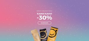 Kaikki kahvi -30%