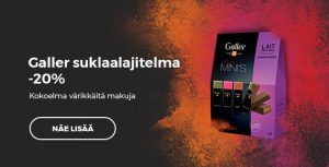 Galler suklaalajitelma -20%