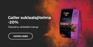 Galler suklaalajitelma -20%