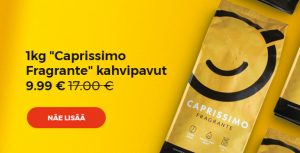 1kg "Caprissimo Fragrante" vain 9.99€