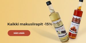 Kaikki makusiirapit -15%
