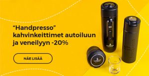 "Handpresso" valikoima -20%