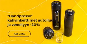 "Handpresso" valikoima -20%