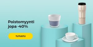 Alennukset jopa 40%
