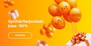 KahviKaverin syntymäpäivätarjoukset