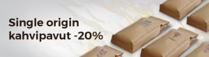 Single origin kahvit -20%