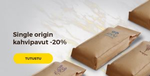 Single origin kahvit -20%