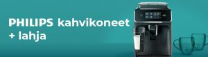 Osta Philips kahvikone ja saat lahjan