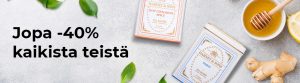 Jopa -40% kaikista teistä