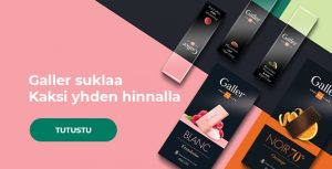 Galler suklaat Kaksi yhden hinnalla