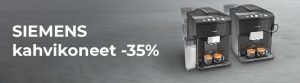 SIEMENS kahvikoneet -35%