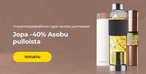 Asobu pullot jopa -40%