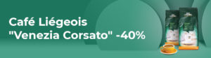 Café Liégeois “Venezia Corsato” kahvipavut -40%