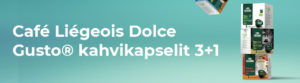Café Liégeois Dolce Gusto® kahvikapselit 3+1