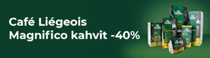 -40% Café Liégeois Magnifico kahveista