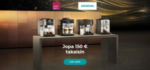 Valitse täydellinen maku, ja saat jopa 150 € takaisin.