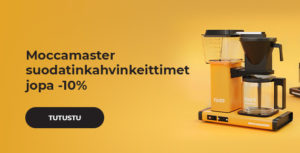 Moccamaster suodatinkahvinkeittimet jopa -10%