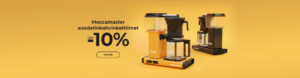 Moccamaster suodatinkahvinkeittimet jopa -10%