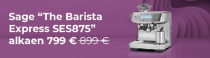 Sage „The Barista Pro™ SES878BSS“ 799 Eur