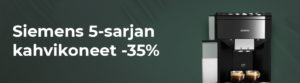 Siemens 5-sarjan kahvikoneet -35%
