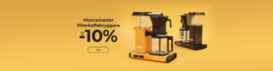 Moccamaster filterkaffebryggare upp till -10%