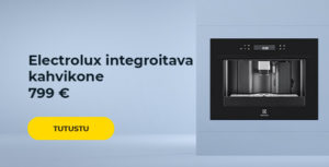 Electrolux integroitava kahvikone 799 €