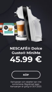 NESCAFÉ® Dolce Gusto® “MiniMe” endast 49.99 €