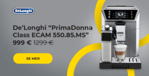 Kaffemaskin Kahvikone De’Longhi “PrimaDonna Class ECAM 550.85.MS” 999 €