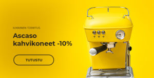 Ascaso kahvikoneet -10%