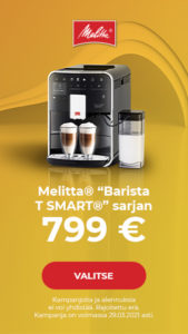 Melitta® “Barista T SMART®” sarjan kahvikoneet