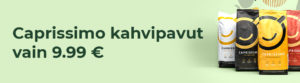 Caprissimo kahvipavut vain 9.99 €
