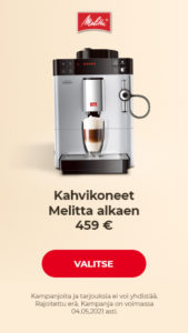 Kahvikoneet Melitta alkaen 459 €