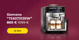 Siemens “TE657313RW” kaffemaskin 869 €