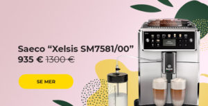 Saeco “Xelsis SM7581/00” kaffemaskin 935 €