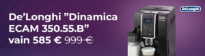 De’Longhi ”Dinamica ECAM 350.55.B” vain 585 €