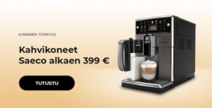 Kahvikoneet Saeco alkaen 399 €