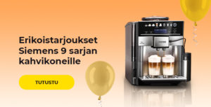 Erikoistarjoukset Siemens 9 sarjan kahvikoneille
