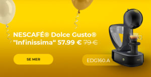 NESCAFÉ® Dolce Gusto® ""Infinissima EDG 160.A“ endast 57.99 €