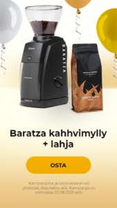 Baratza kahhvimylly + lahja