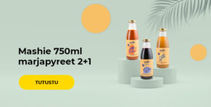 Mashie 750ml marjapyreet 2+1