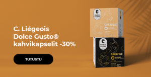 C. Liégeois Dolce Gusto® kahvikapselit -30%