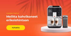 Melitta kahvikoneet erikoishintaan