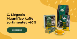C. Liégeois Magnifico kaffe sortimentet -40%