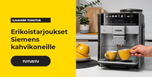 Erikoistarjoukset Siemens kahvikoneille