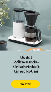 Uudet Wilfa-suodatinkahvinkeittimet kotiisi