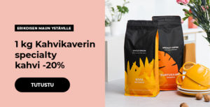 1 kg Kahvikaverin specialty kahvi -20%