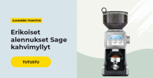 Erikoiset alennukset Sage kahvimyllyt