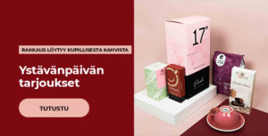 Ystävänpäivän tarjoukset