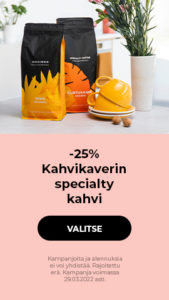 -25% Kahvikaverin specialty kahvi